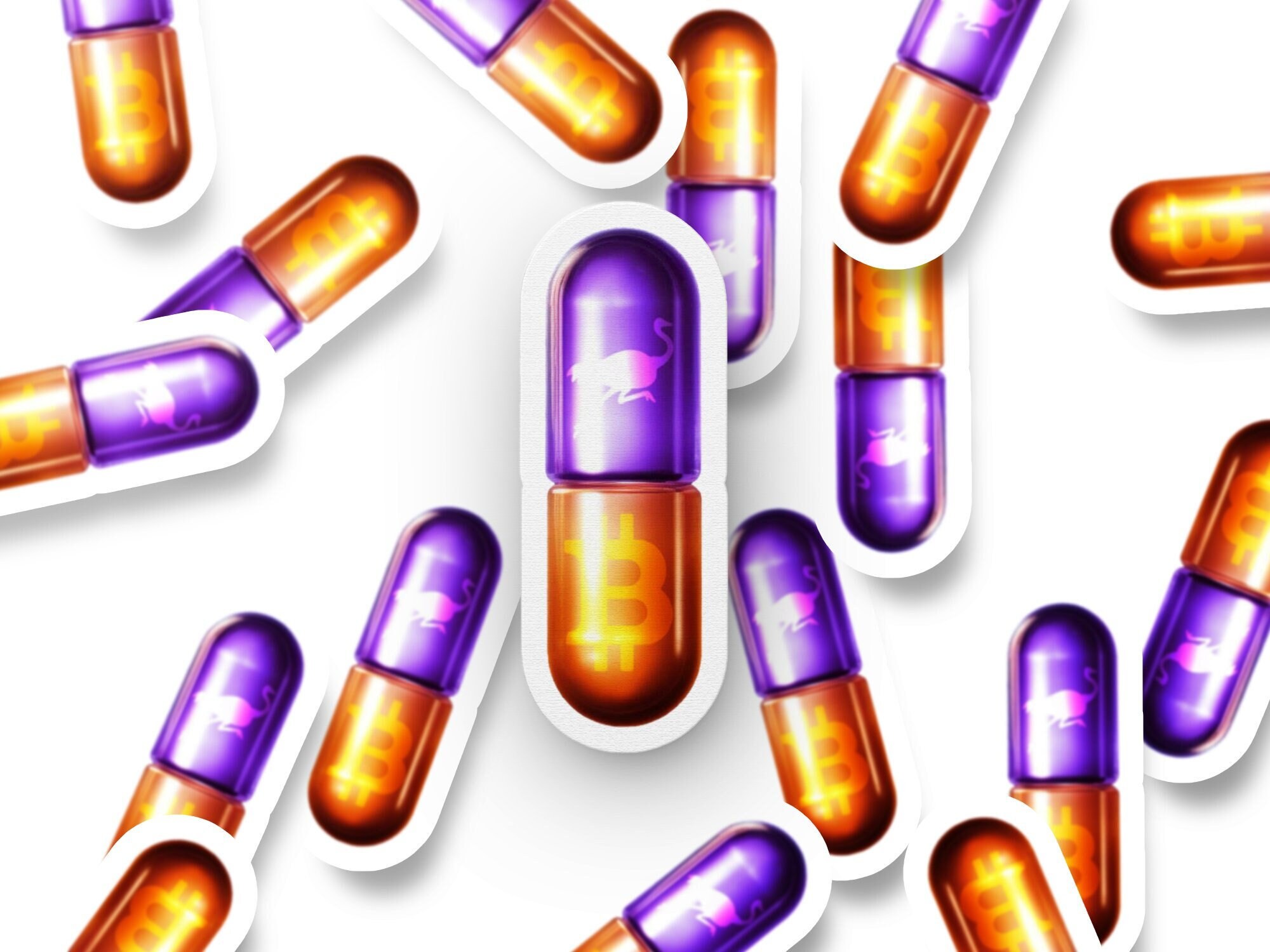 Bitcoin Nostr Sticker, Purple Pill Orange Pill Decentralized Social Media  Culture Web5 Nostr BTC Sticker, Nostrich Sticker Gift, Nostr Merch - Etsy