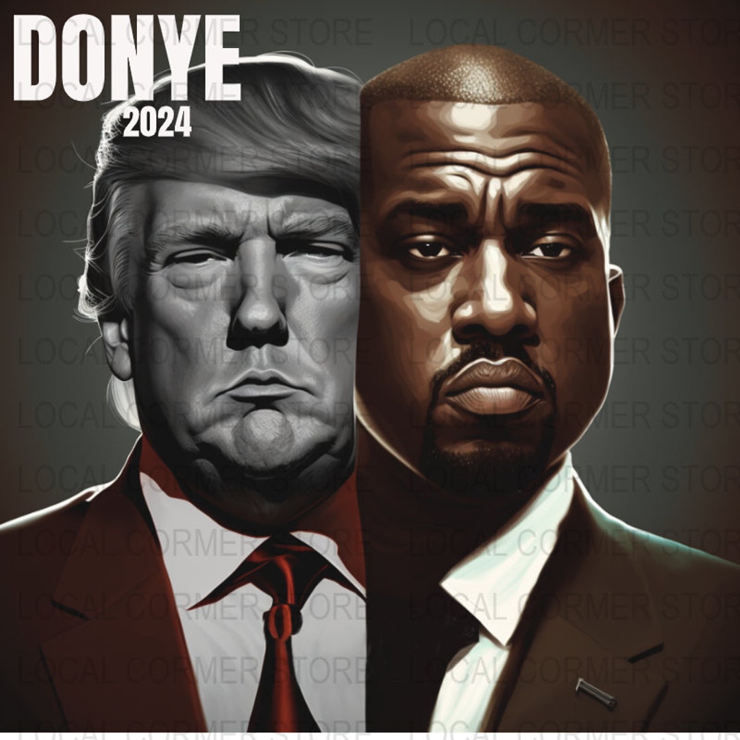 DONYE 2024 Political Campaign Satire Imaginary Campaign Poster Donald