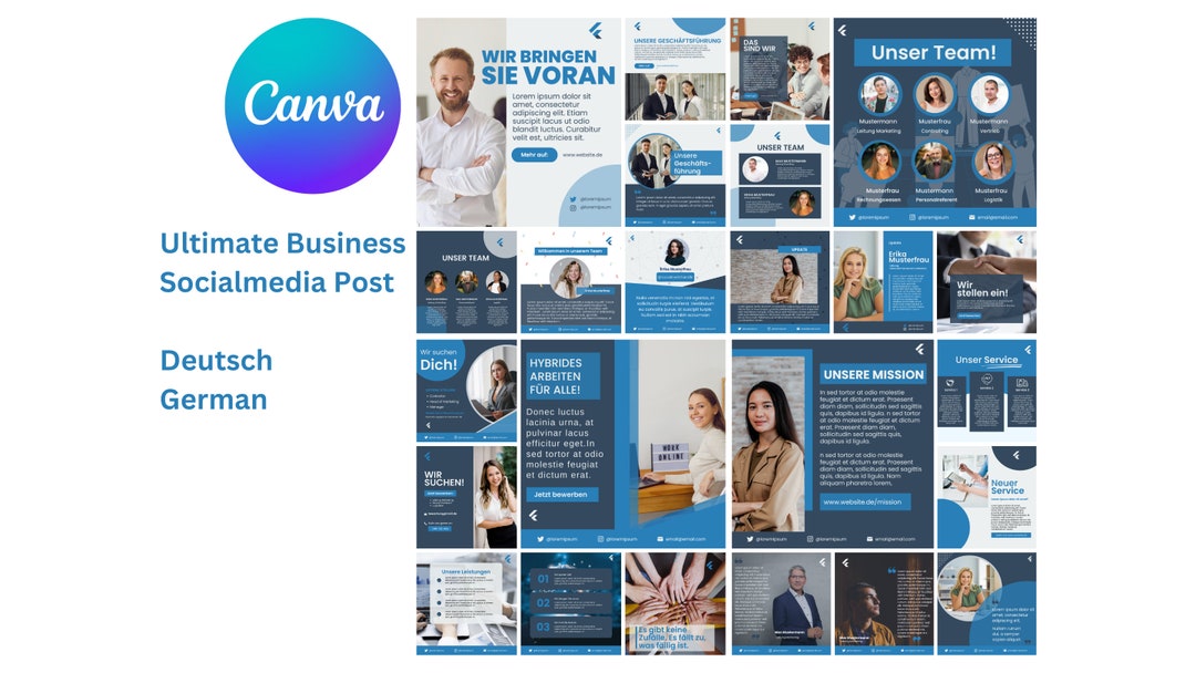 60 Ultimate Business Socialmedia Post Templates for Linkedin, Instagram ...