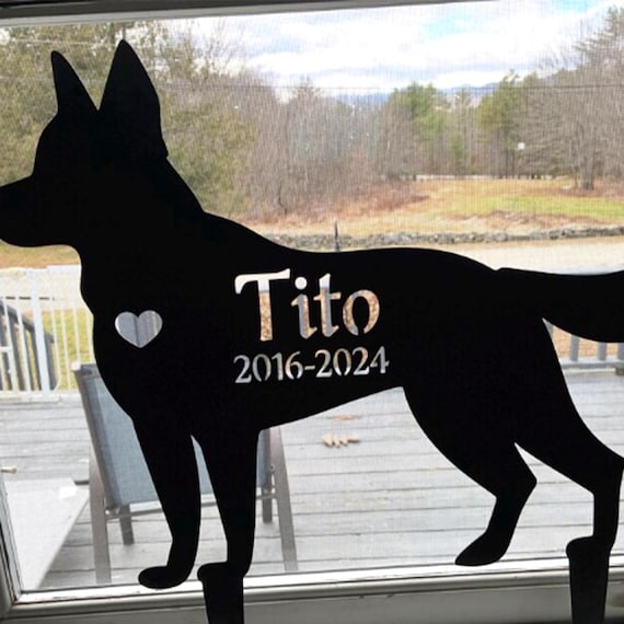 thumbnail image 2 of Personalized Dog Memorial Stake, Doberman Sign, In Loving 2 of 11