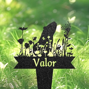 Estaca de sepultamento memorial para porquinhos-da-índia, estaca de metal com nome personalizado para porquinhos-da-índia, marcador de túmulo para animais de estimação, decoração de jardim memorial, presente para perda de animal de estimação, placa de quintal