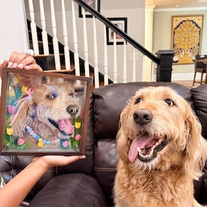 Personligt husdjursporträtt, Anpassat katt-/hundporträtt, Minnesgåva för husdjur till mamma/mormor/bästa vän, Husdjursmålning, Gåva till husdjursälskare, Gåva vid förlust av husdjur
