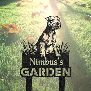 Personalized Airedale Terrier Dog Grave Marker, Custom Dog Memorial Garden Stake, Dog Tombstone Outdoor, Pet Headstone, Pet Loss Gift