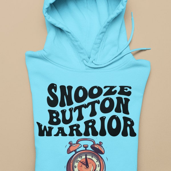 Snooze Button Warrior SVG