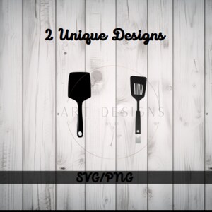 Spatula SVG PNG Bundle