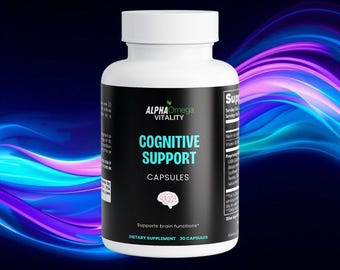Cognitive Support – Mental Clarity Capsules - 30 Count