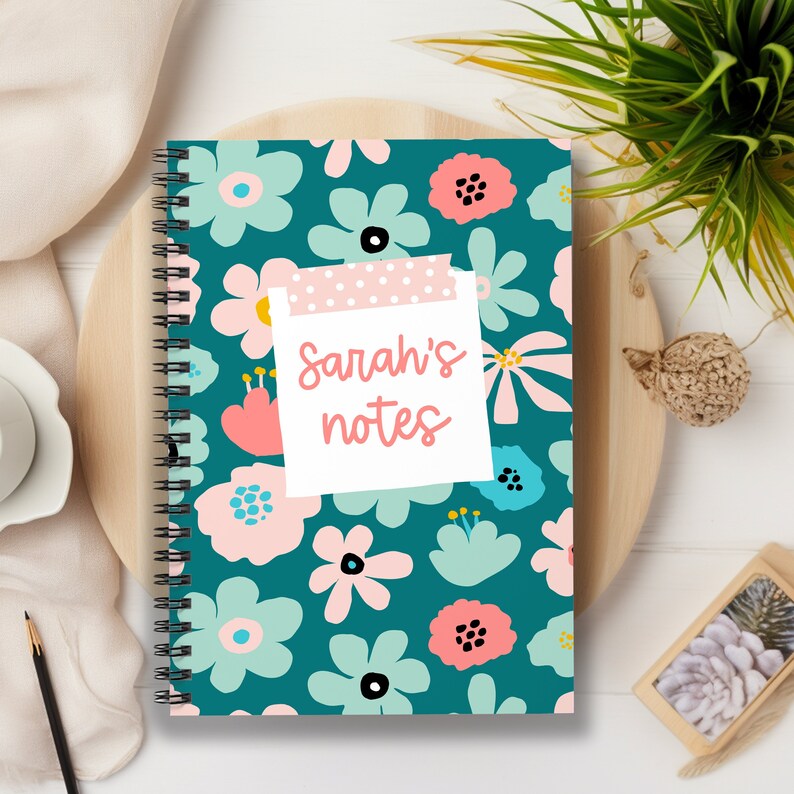 Personalized Girl Notebook, Girls Journal, Gifts for Girls, School