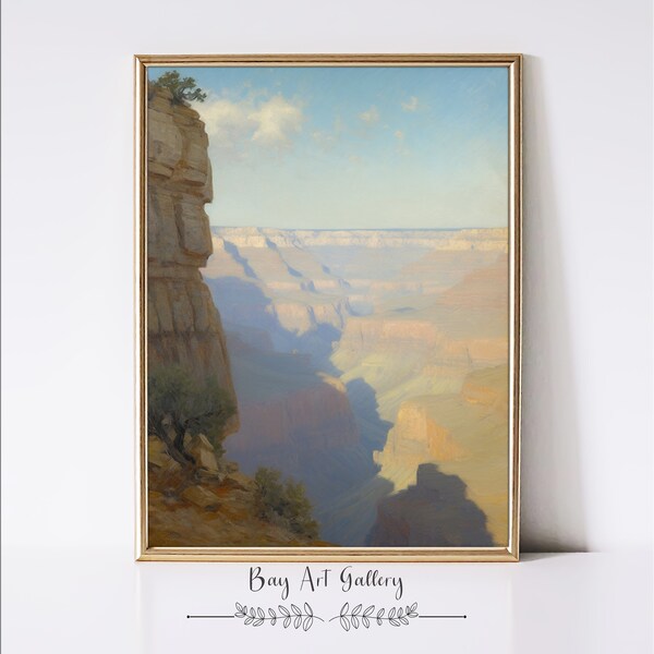 Grand Canyon Landscape Painting Etsy