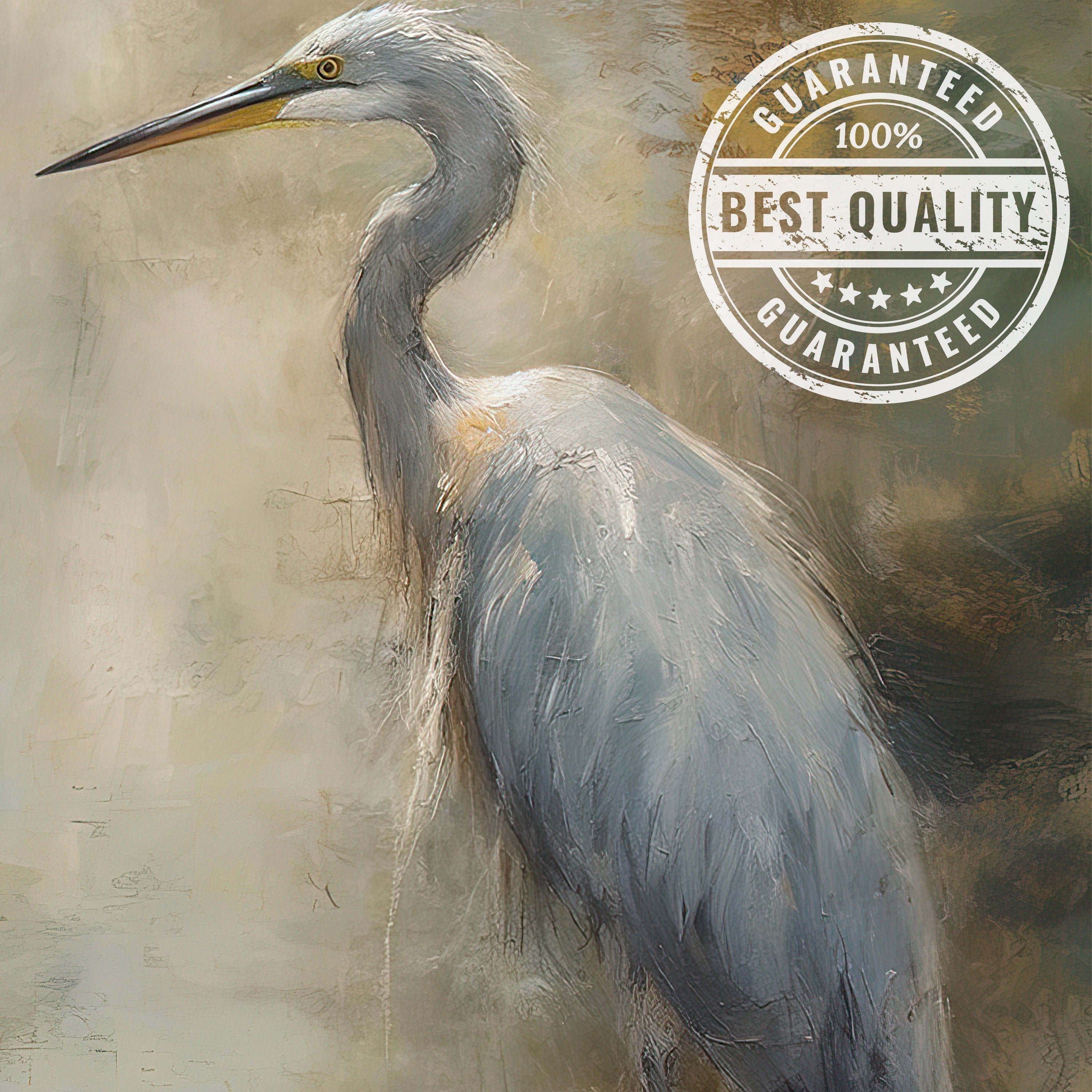 Blue Heron Art | Blue Heron Print | Soft Printable Wall Art sold by ...