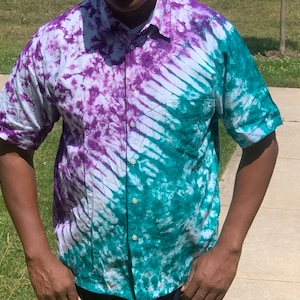 Adire Shirt. Colorful top .Batik top.Men Batik Shirt