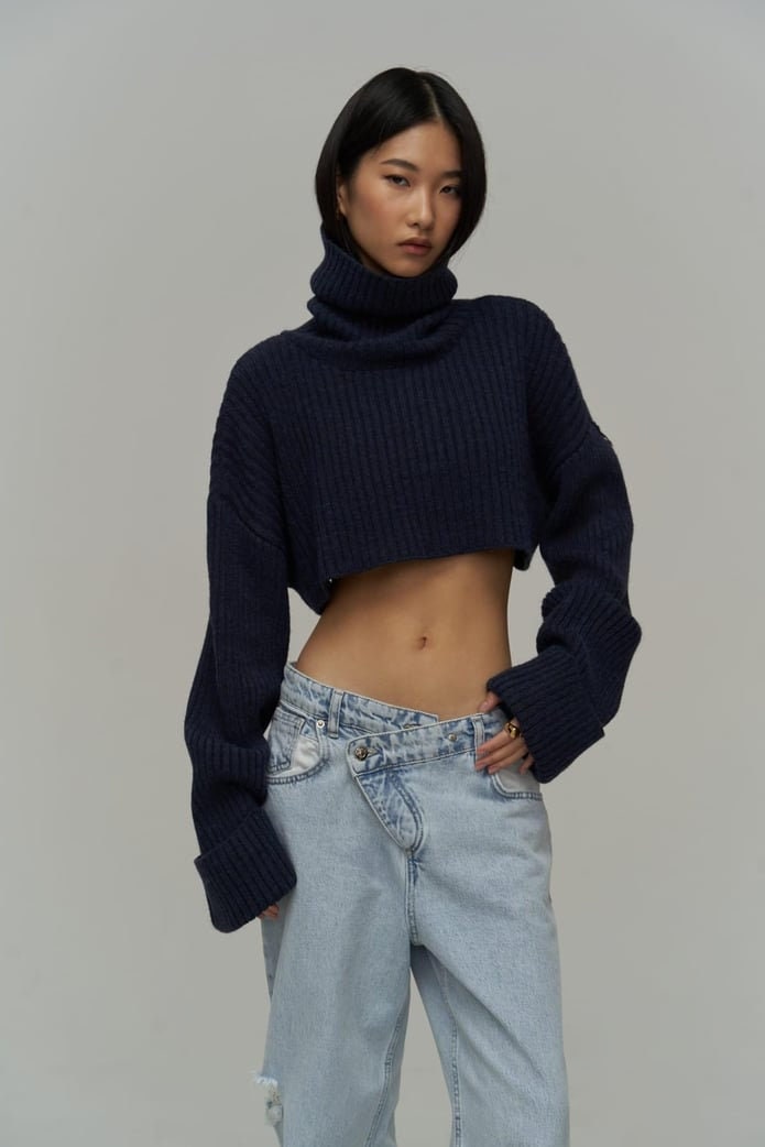 Turtleneck Crop Top -  Canada