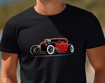 Hot Rod t shirt, Classic Car Shirt, Vintage Car shirt, Gift for Dad Husband Grandpa, Car Guy shirt, Retro Car, Muscle Car, Mechanic shirt,