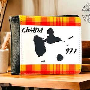 Customizable Guadeloupe wallet