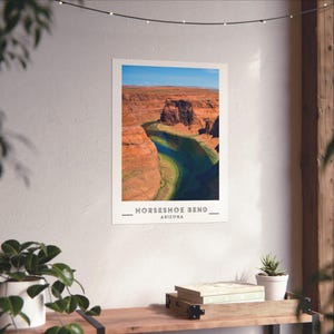 Horseshoe Bend Print, Arizona Print, Horseshoe Bend Photo, Horseshoe Bend Poster, Arizona Wall Art, National Park Print