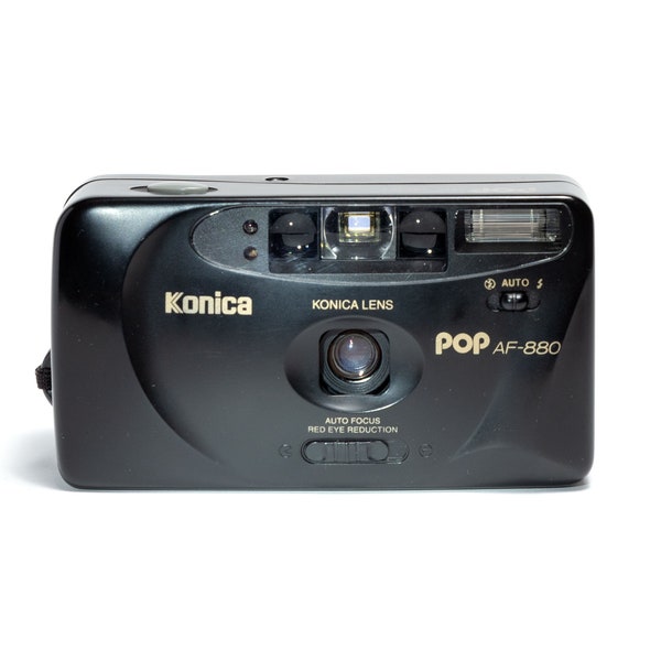 Konica Pop AF-880 Date Back Tested Point And Shoot Film Camera