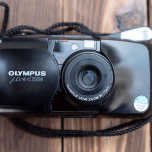 Olympus Mju Zoom 70 Quartz Date - 35mm Film Camera - Point and Shoot Film Camera - Working Film Camera - Olympus Stylus