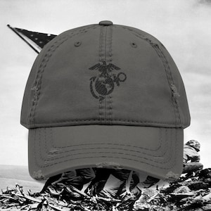 Embroidered USMC hat