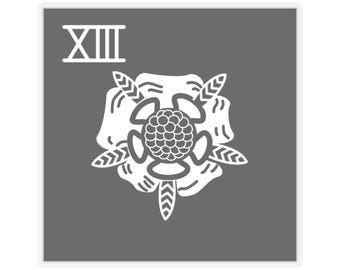 Dödens flagga Tarot klistermärke