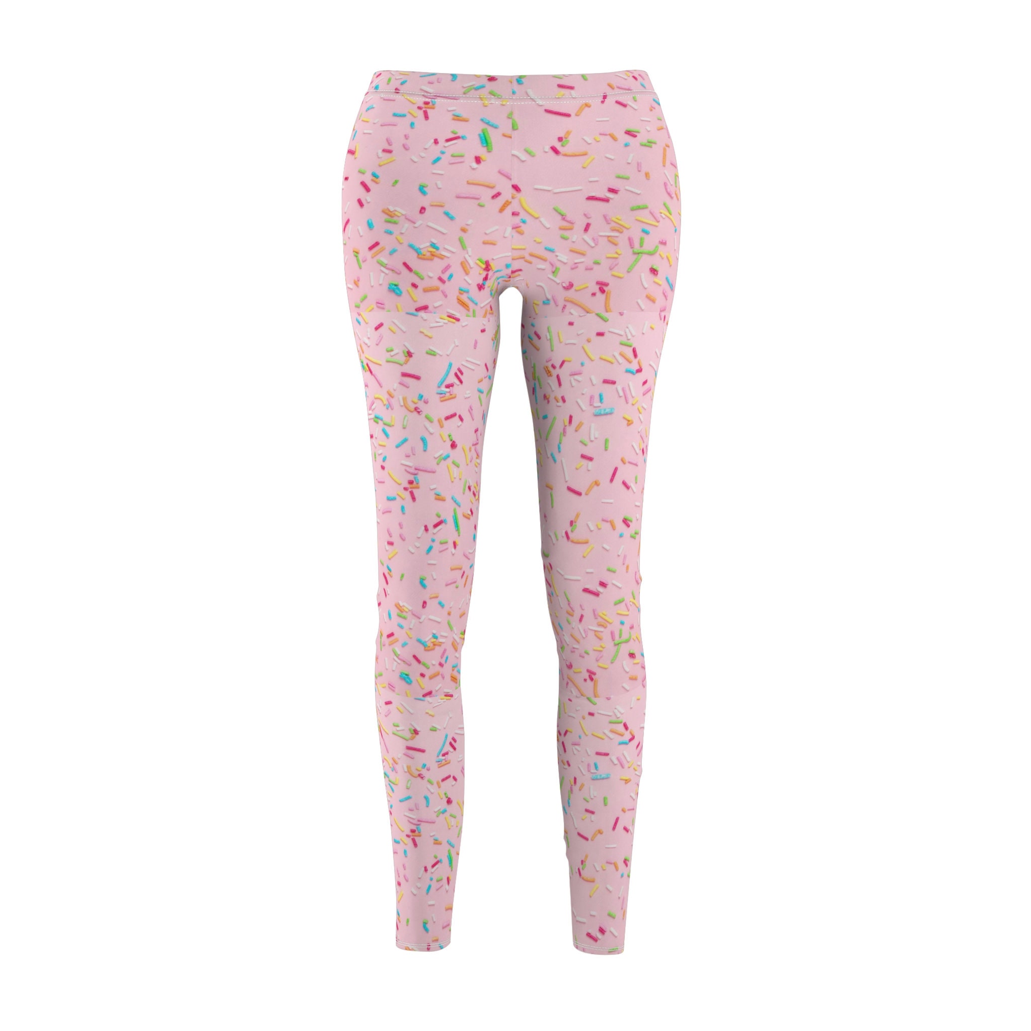 Christmas Treats Women's Activewear Leggings – Rainbows & Sprinkles