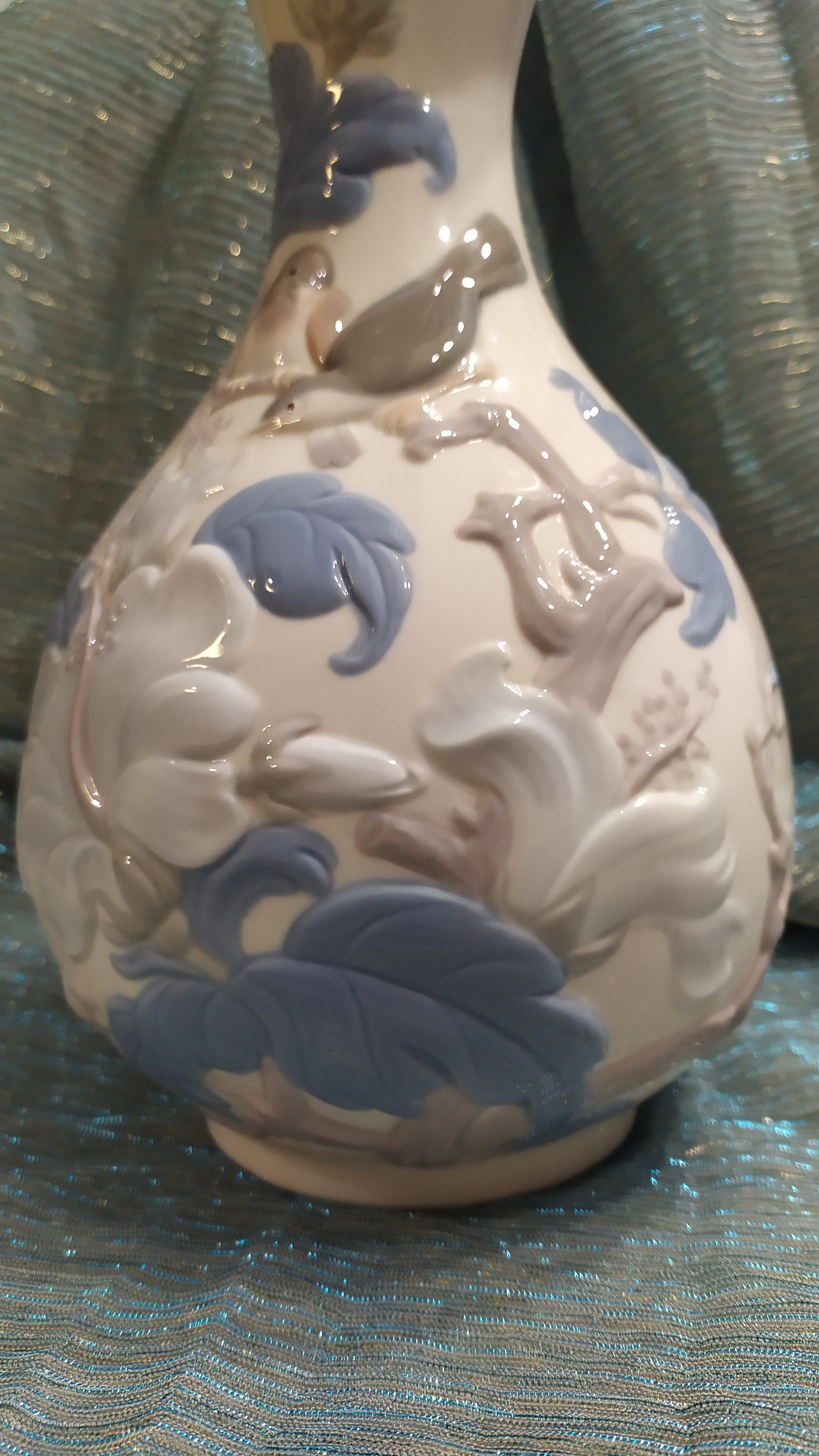 Lladro Flower Vase.vintage , Handmade Etsy