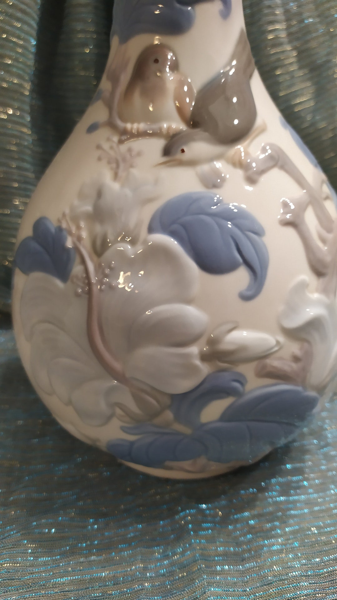 Lladro Flower Vase.vintage , Handmade Etsy