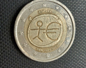 Pièce De 2 Euros Allemagne 2002 - F (atelier De Stuttgart), Circulée, Bimétallique