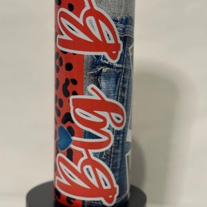 Copo de aço inoxidável personalizado de 20 onças com tampa e canudo