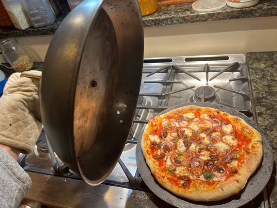 Iron Dome Pizza Oven for the Stovetop Outdoor Burners Gas - Etsy
