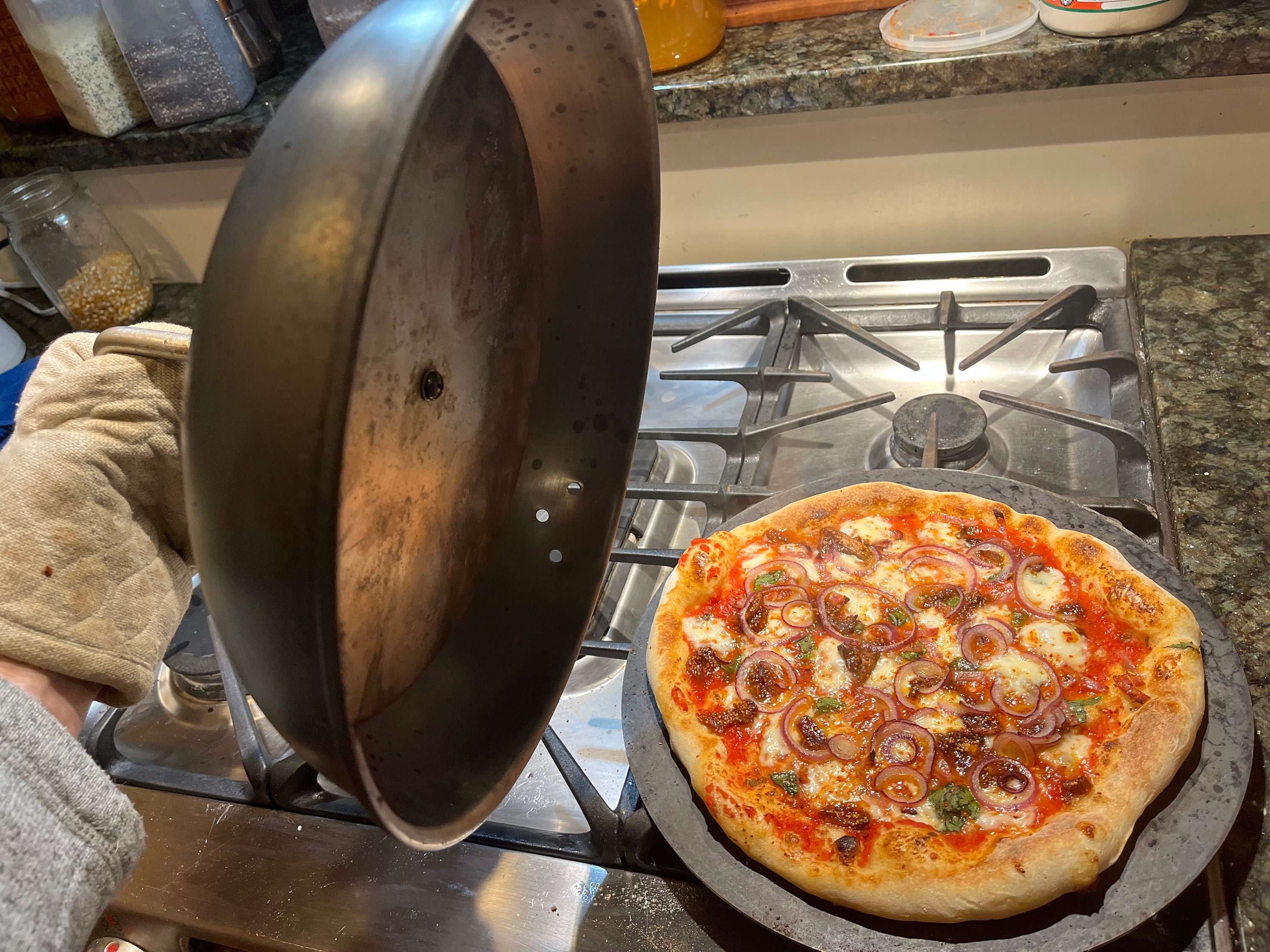 Same Day Cast Iron Pan Pizza - Mike's Window
