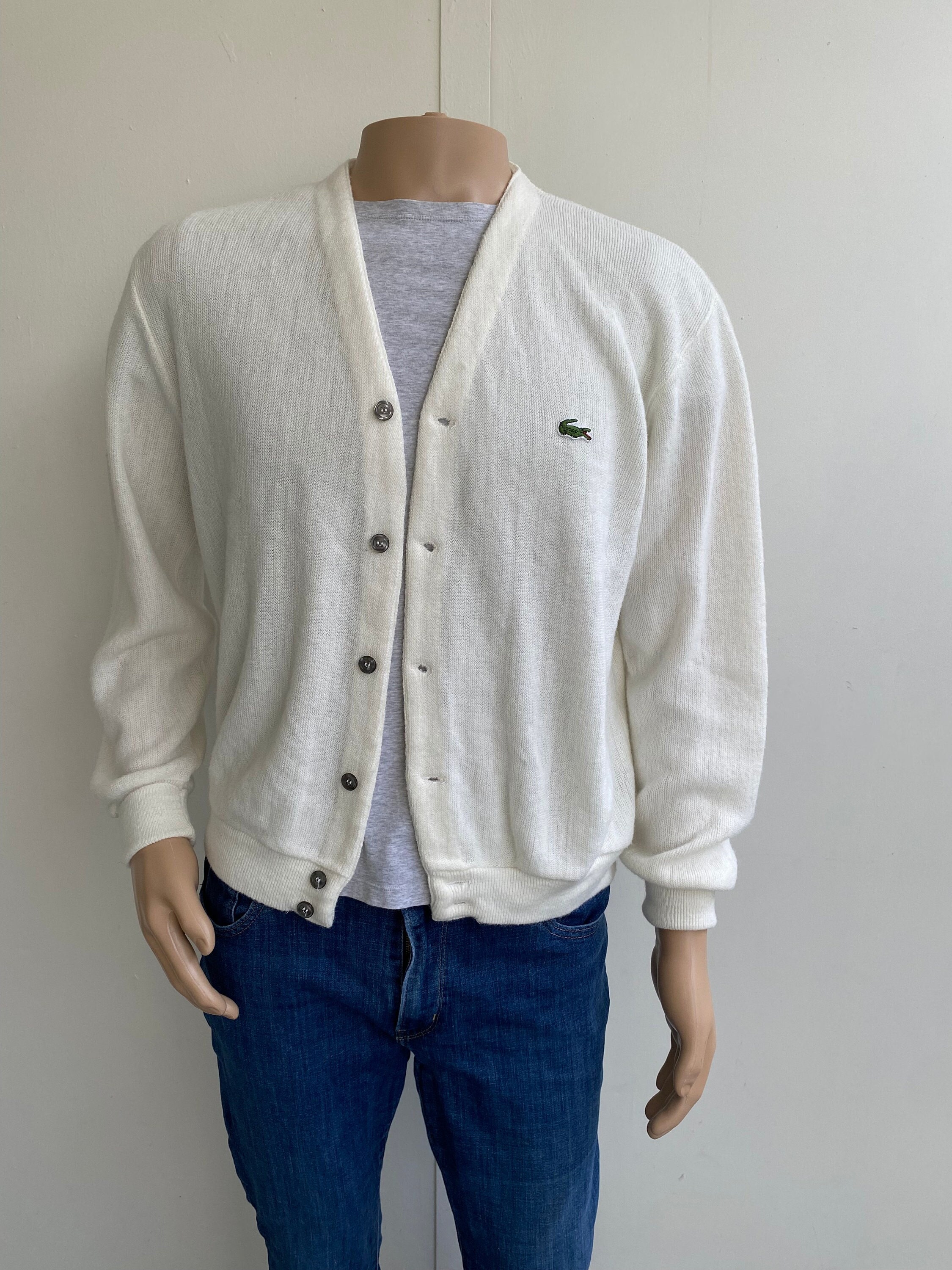 Lacoste Izod Cardigan - Etsy