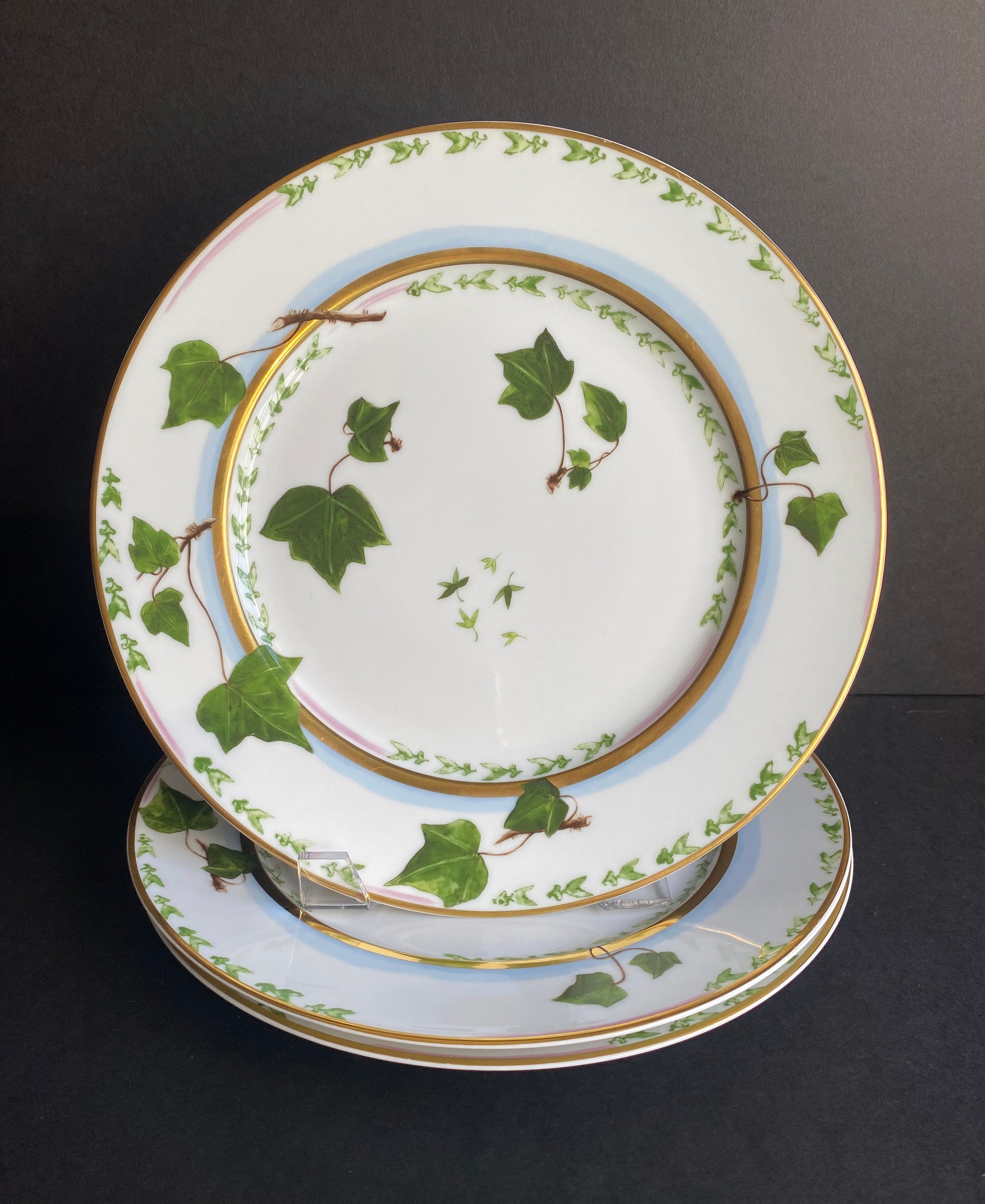 Rare Limoges Raynaud Verdures Chargers Set of 3 - Etsy