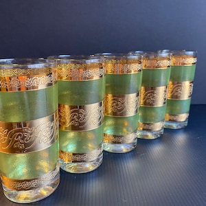 Culver Starlyte Green Gold Glasses-5