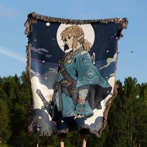 Legend of Zelda Windwaker Blanket Etsy