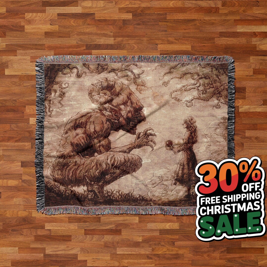 Ymir Fritz and the Devil of All Earth Hand Woven Blanket | Aot