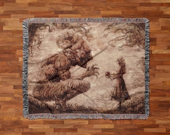 Ymir Fritz Woven Blanket | Manga Poison - Etsy