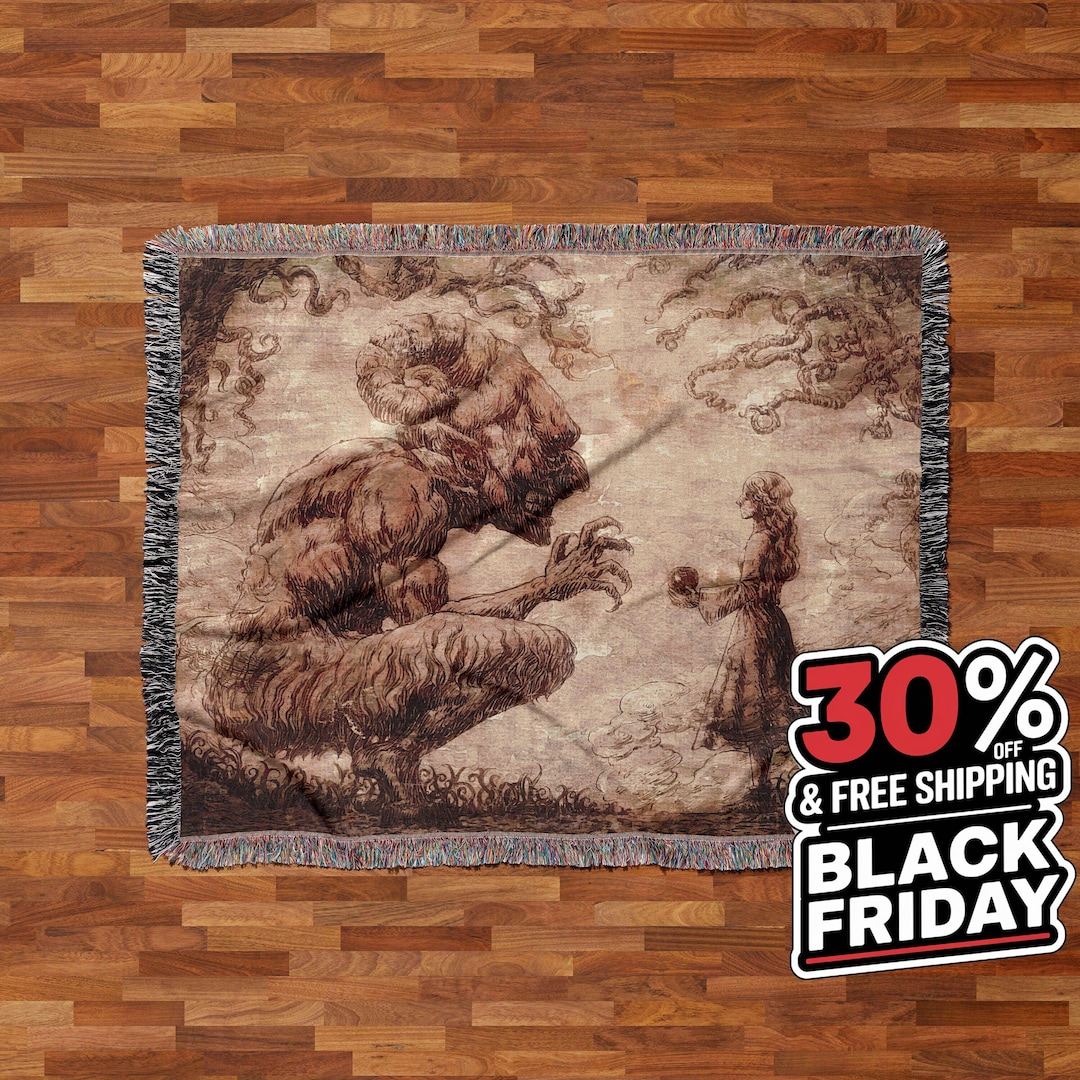 Ymir Fritz and the Devil of All Earth Hand Woven Blanket | Aot