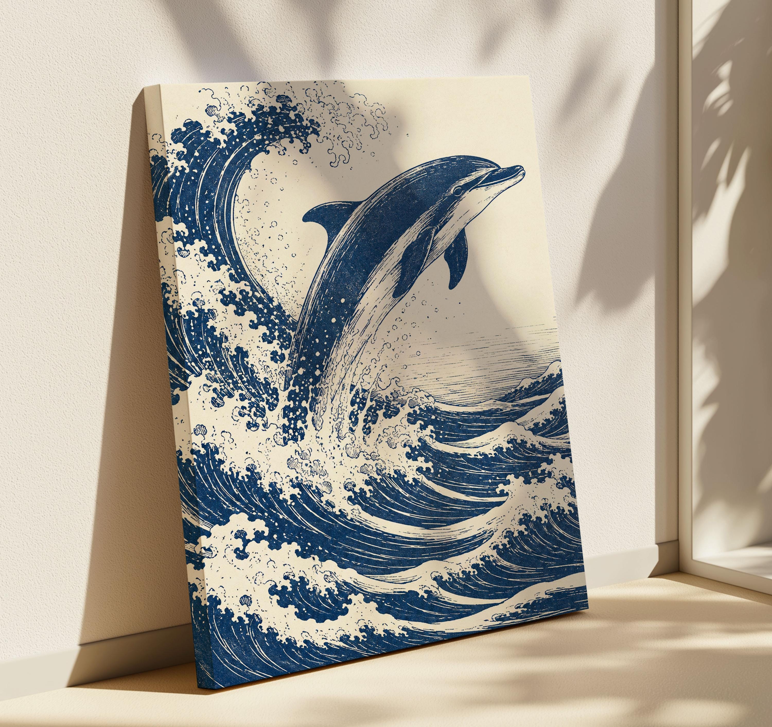 Dolphin Japan - Etsy