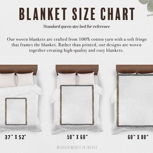 A Jacquard-woven blanket featuring a textured, intricate artwork woven into the fabric. The design showcases a stella design. The blanket appears thick and soft, suggesting it is both a decorative piece and a cozy item for warmth.