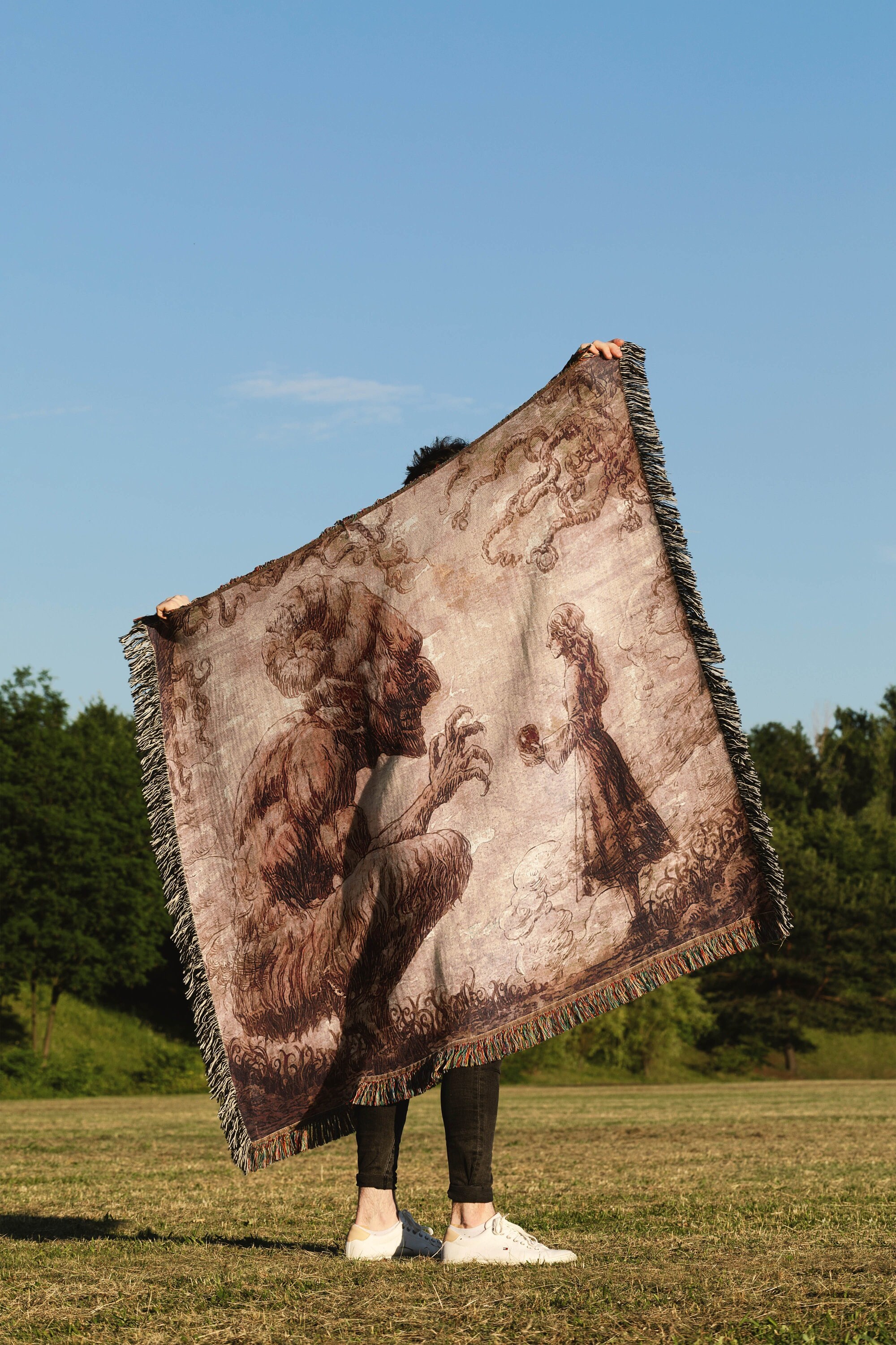Ymir Fritz Woven Blanket | Manga Poison - Etsy