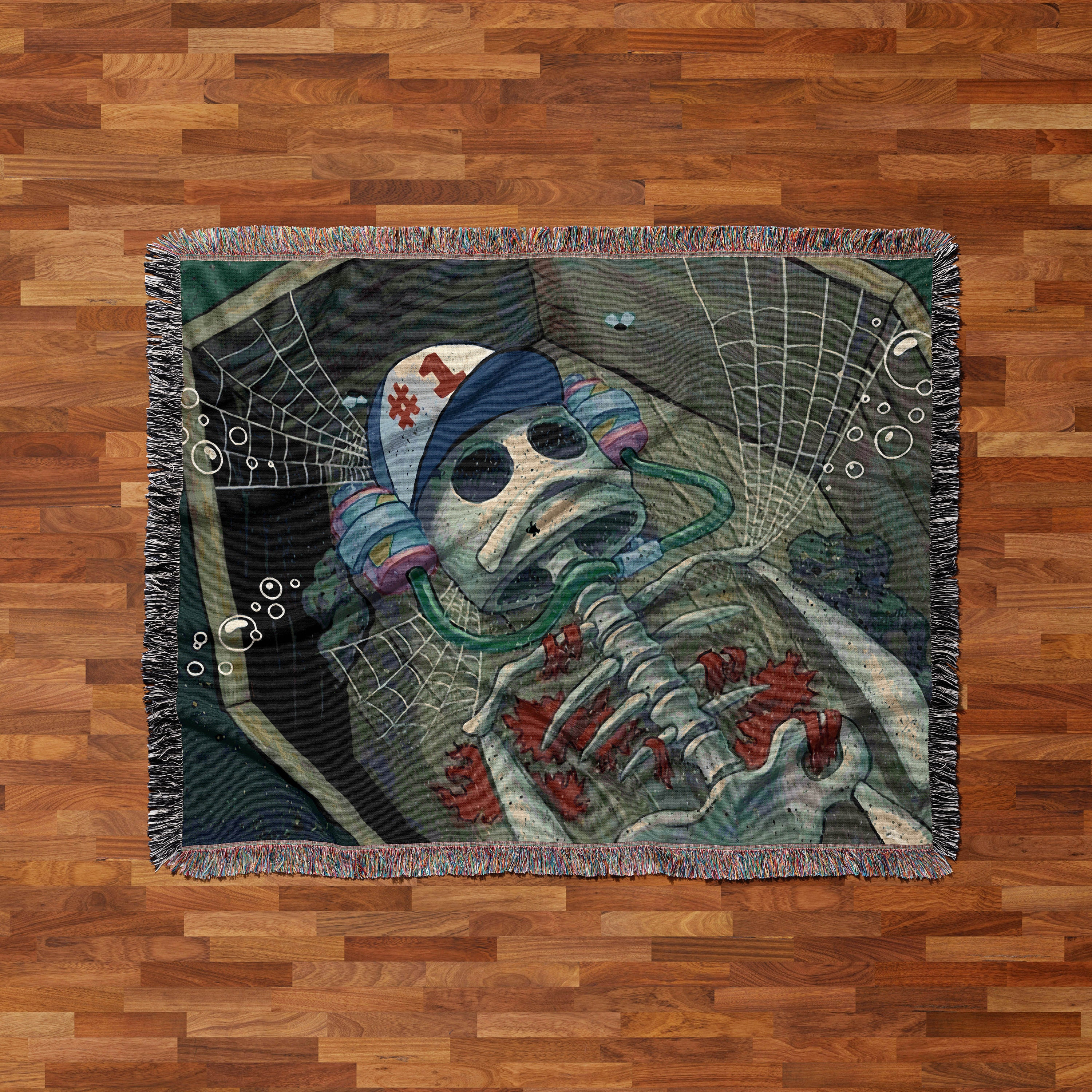 Smitty Werbenjagermanjensen Hand Woven Blanket
