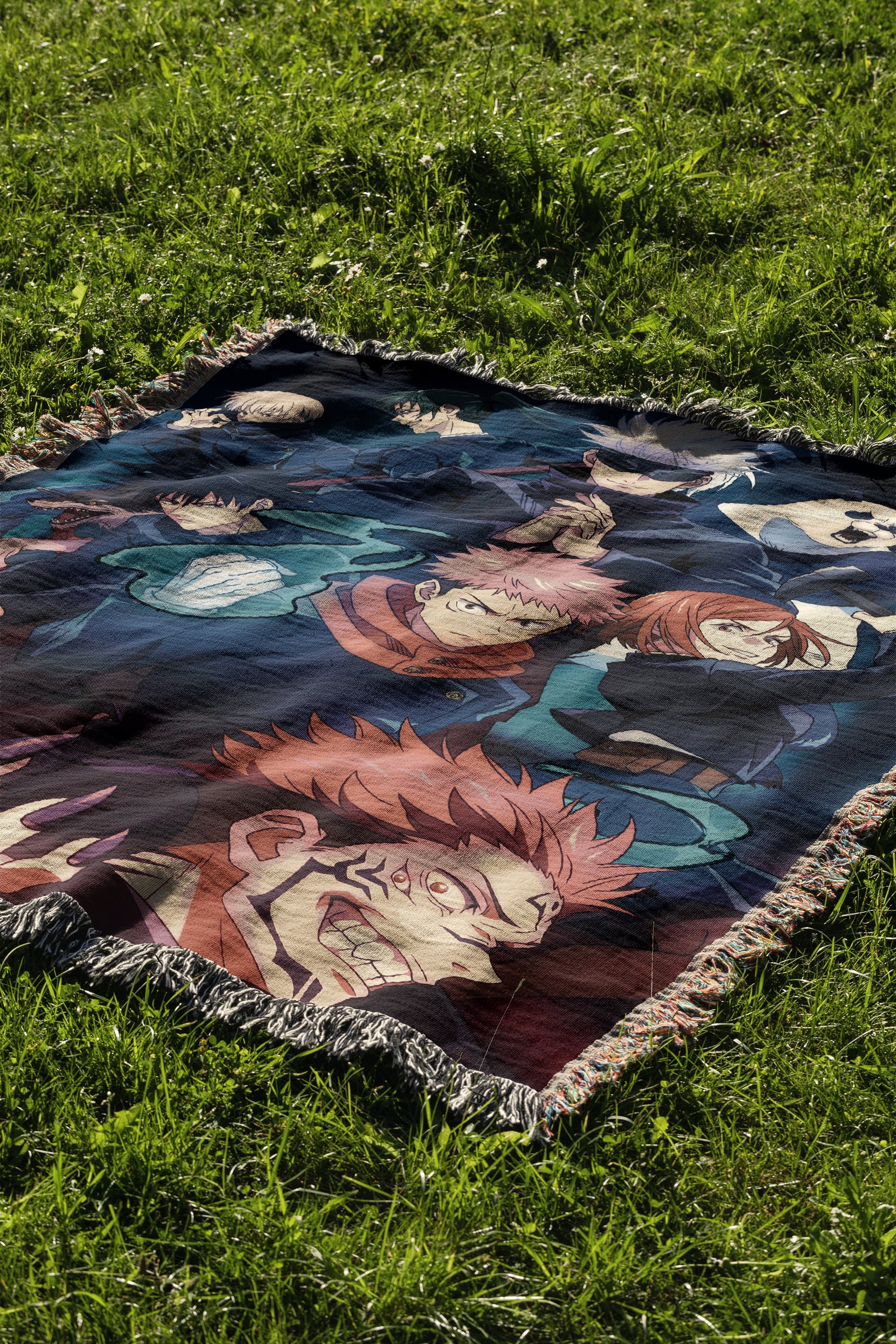 【新品未使用】Aminé 13MOS WOVEN BLANKET Anime Hand Woven Blanket | Manga Poison - Etsy