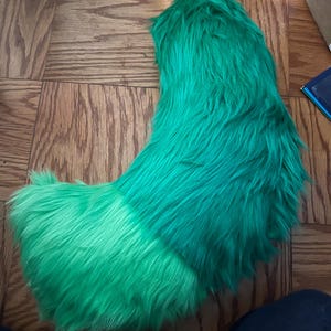 Green wolf tail