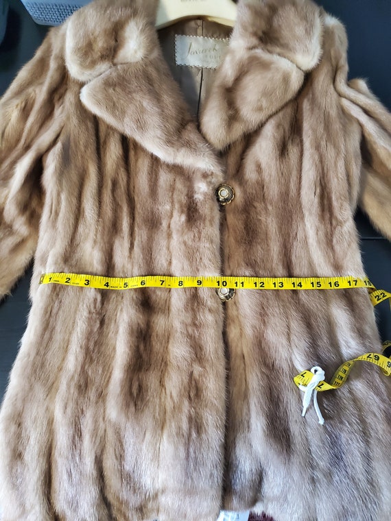 custom made 1950s vintage mink fur