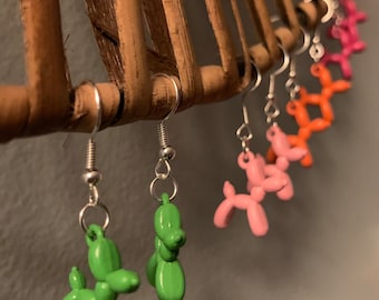 Balloon Animal Earrings