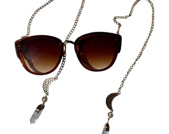Hammered Moon Chain Arm Sunnies