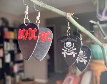 Guitar Pick Earrings