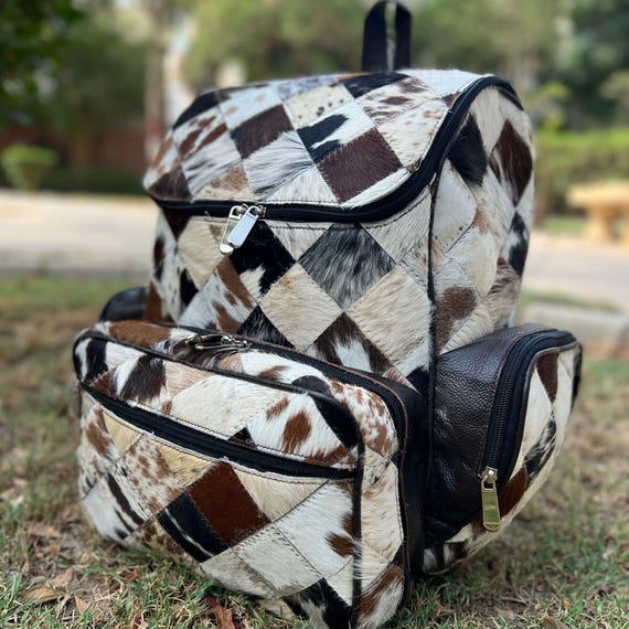 Cowhide Travel Backpack , Leather Backpack Bag, Men’s Travel Bag, Cowhide Diaper Backpack, Kids School Backpack, Leather Diaper Bag