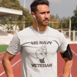 Navy Veteran T-Shirt | Popeye Tee | Patriotic Navy T-Shirt | Military Veteran Tee | Navy Gift