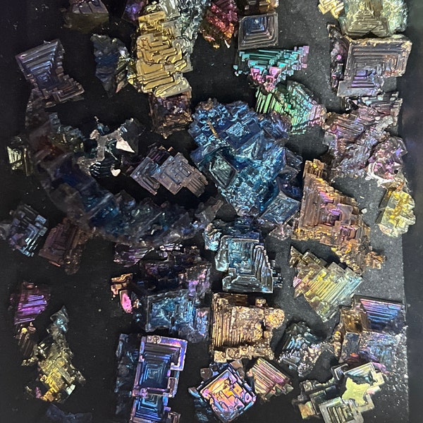 Beautiful Bismuth Crystals