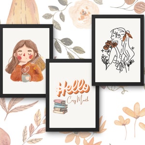 Cartel de otoño I Otoño Home Deco I Cartel de otoño I Otoño 2023 I Descarga instantánea